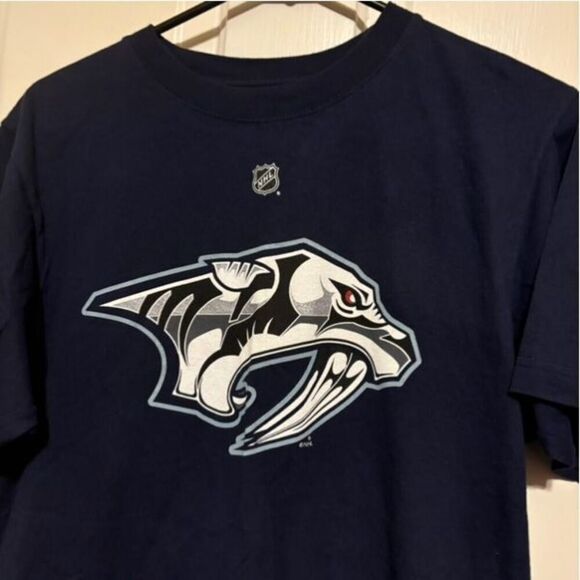 Nashville Predators Patrick Hornqvist Size Medium XL T-Shirt - Picture 2 of 5